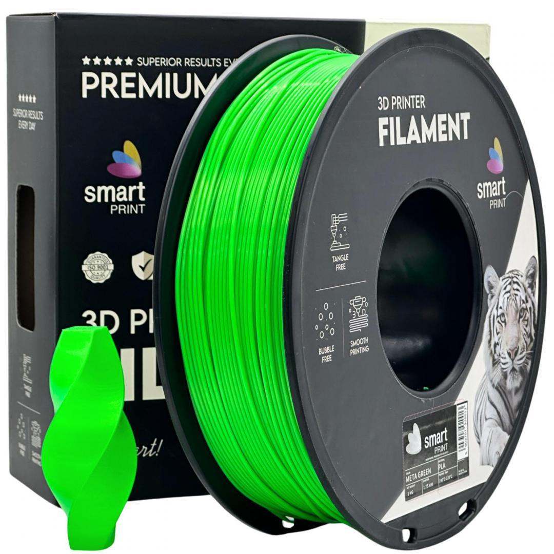 PROF. LAB 3D FILAMENT 1KG PLA META GREEN, Diametru: 1.75mm, Greutate: 1kg, Temperatura duza: 185C – 215C
