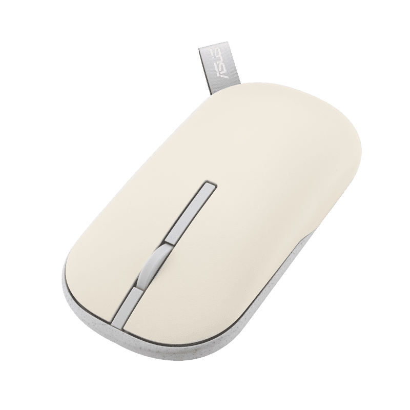 Mouse Wireless ASUS Marshmallow Mouse MD100, 1600 dpi, Multicolor