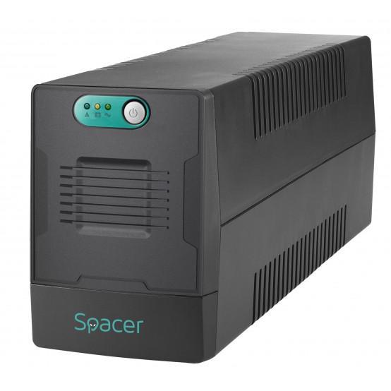 UPS Spacer Line Int.  fara management, 1000VA/  600W, AVR, 4 x socket Schuko, indicatie status cu LED