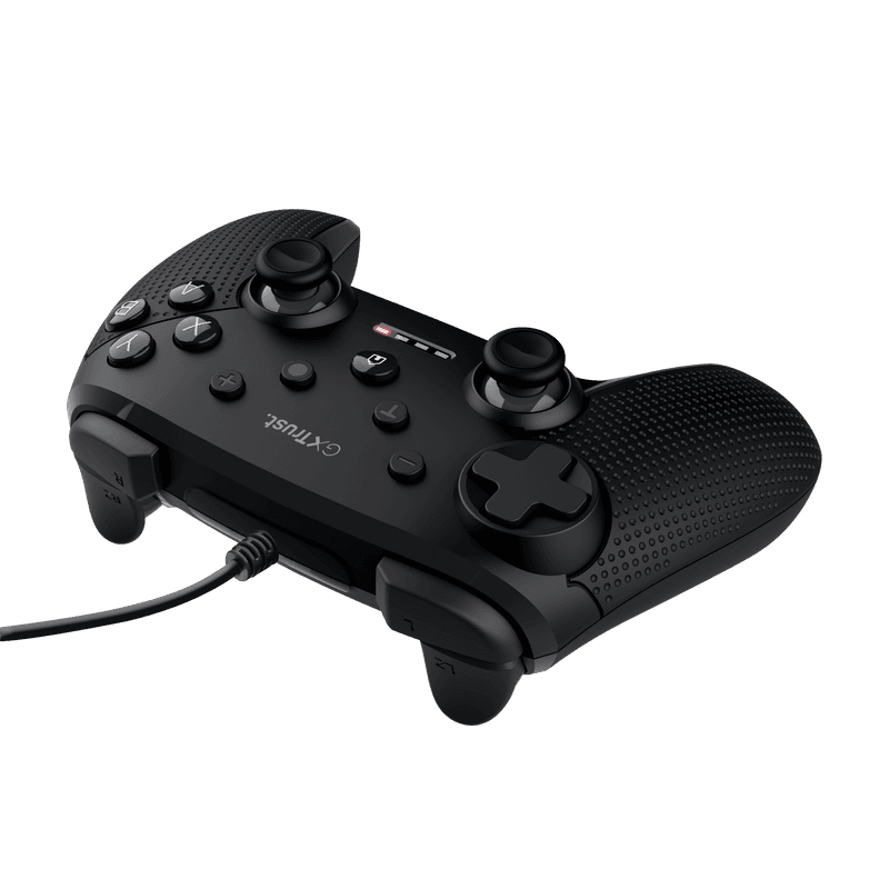 Controller cu fir Trust GXT 541 Muta, material ABS, lungime cablu 300cm, 15 butoane, compatibil cu pc, consola gaming