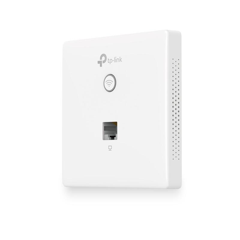 TP-Link Access Point wireless N300 cu montare în doza de peperete ,EAP115-WALL, 10/100Mbps Ethernet (RJ-45) Port*2