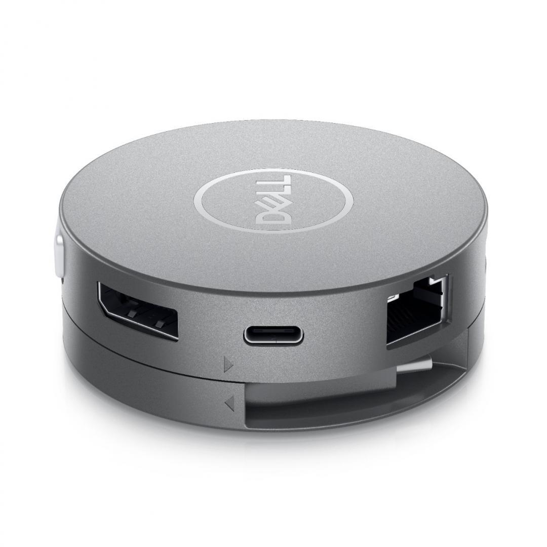 Docking station Dell DA310, USB Type-C, 90W, Gri, 3 ani Garantie