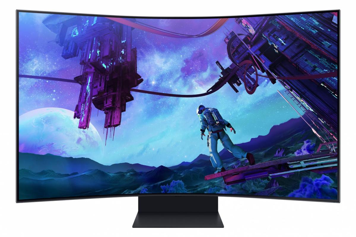 Monitor Samsung 55" LS55CG970NUXDU, Curvature: 1000R, Diagonal (inch): 55, Diagonal (cm): 139.7, Aspect ratio: 16:9