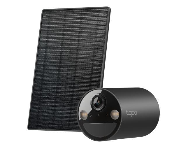 Solar-Powered Security Camera Kit 1 × Tapo C411, 1 × Tapo A201 SPEC:1080p (1920*1080), 2.4 GHz, Solar panel (5.2V