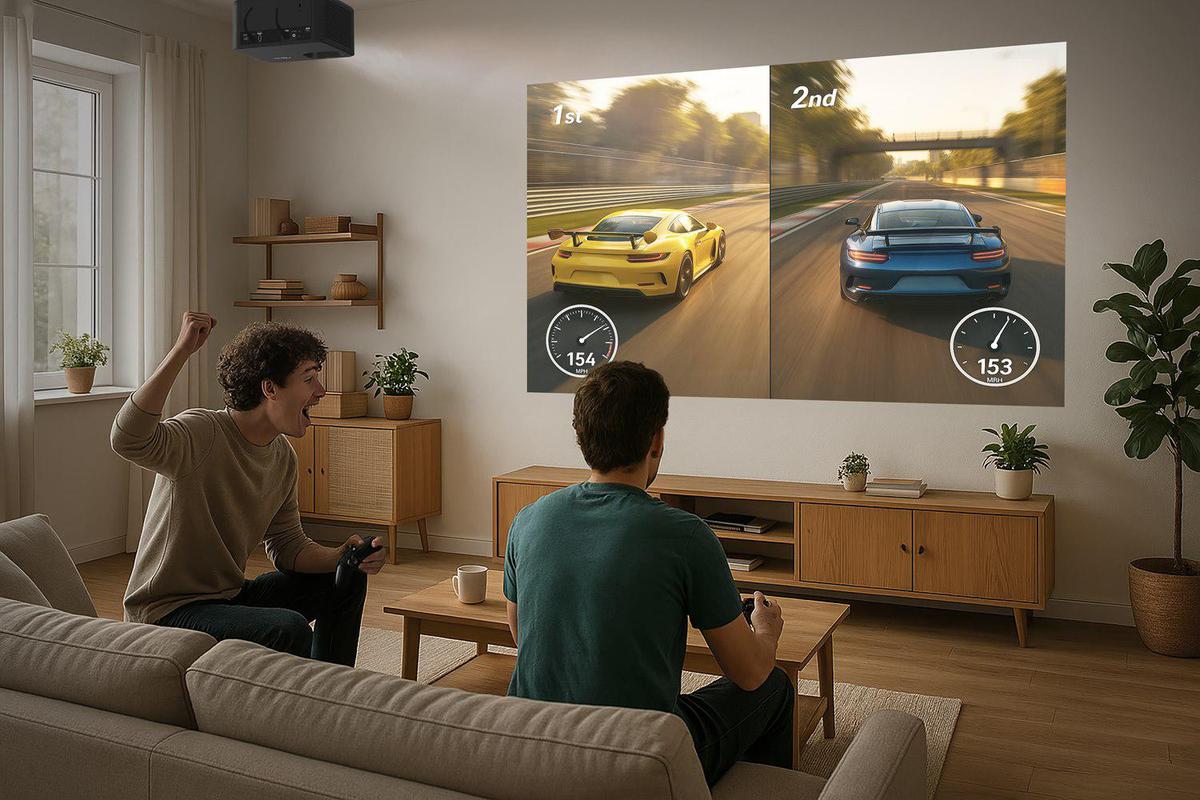 Videoproiector Optoma Photon Life PK31, 4K UHD (3840x2160), 1600/ 900 lumeni, 200.000:1, 16:9/ 4:3