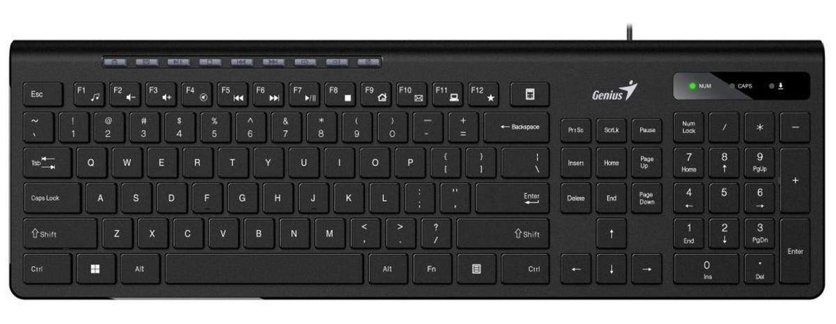 Tastatura Genius Slimstar 230, USB, Negru