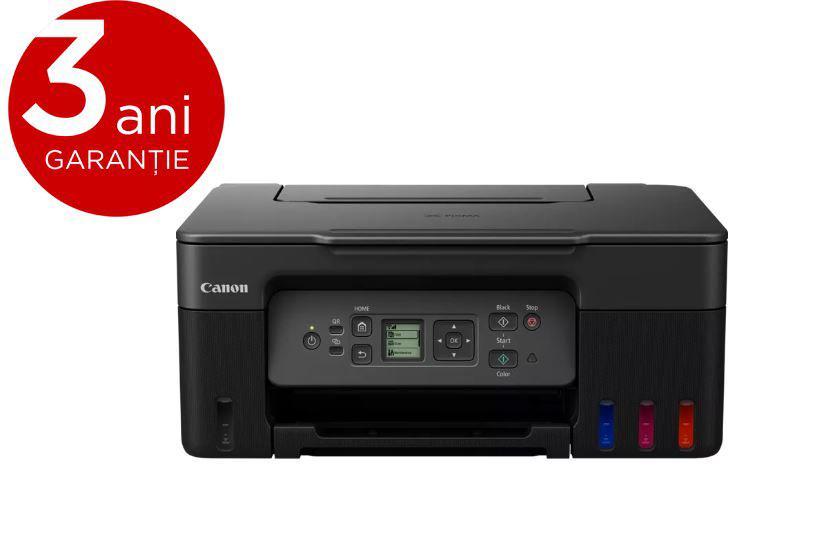 "Multifunctional inkjet color CISS Canon PIXMA G3470 Black, dimensiune A4(Printare, Copiere, Scanare)