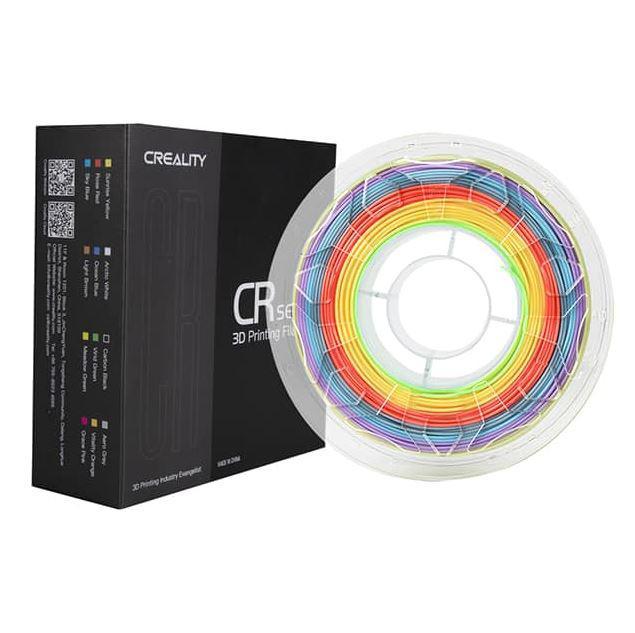 CREALITY CR PLA 3D Printer Filament, Rainbow, 1KG, Printing temperature: 190-220, Filament diameter: 1.75mm
