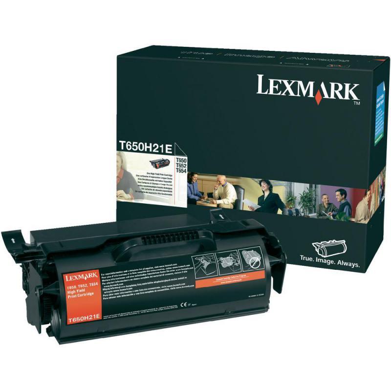 Toner LEXMARK T650H31E, Black
