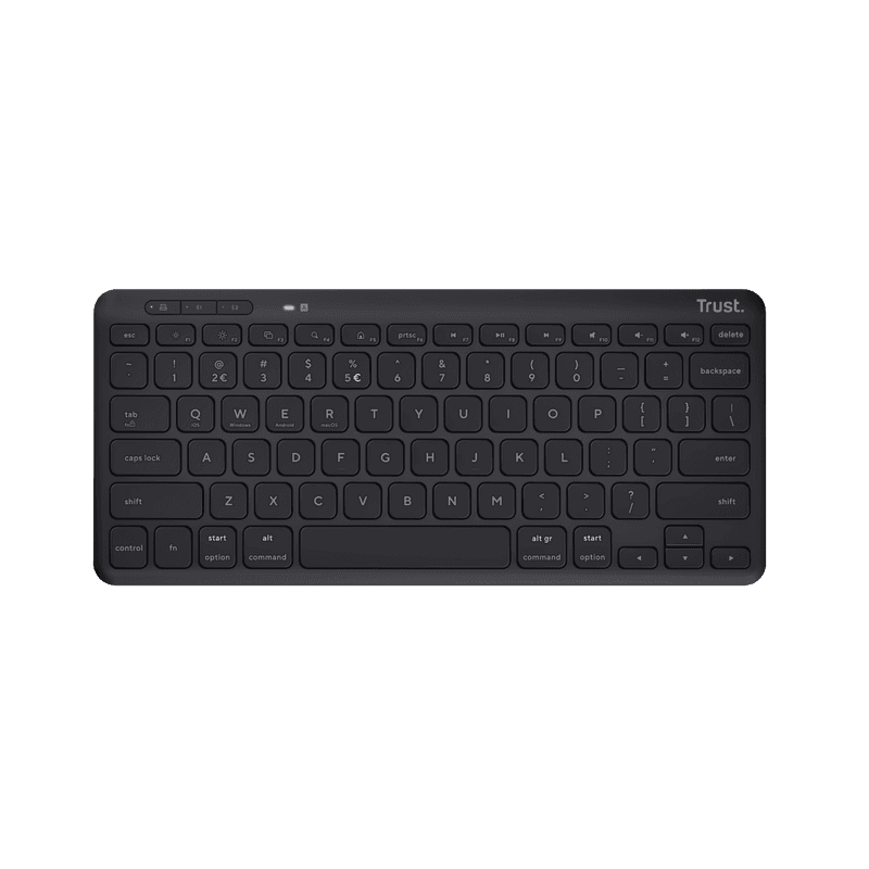 Tastatura TRUST Lyra, Wireless, negru