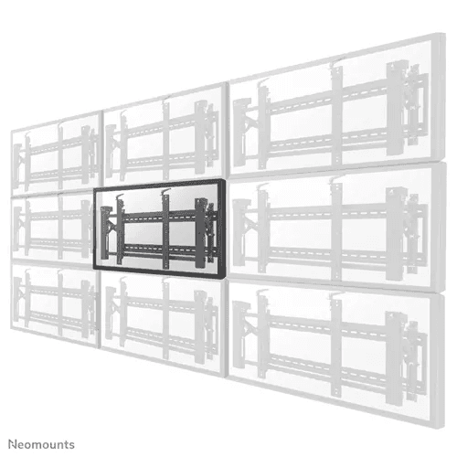 Suport TV de perete, Neomounts by Newstar LED-VW2000BLACK, Reglabil, 32"- 75", VESA 600x400mm, suporta pana la 70kg