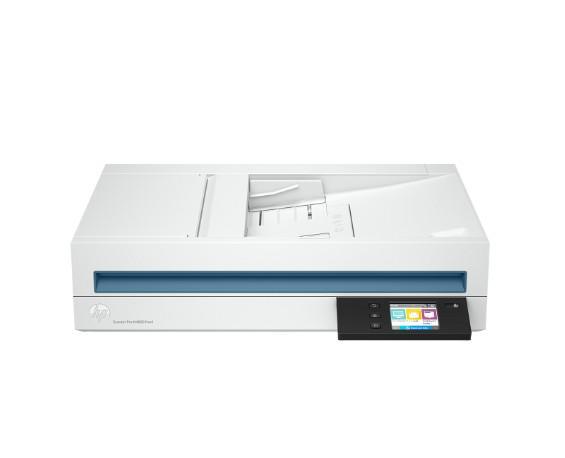 Scanner HP ScanJet Pro N4600 fnw1, A4, Automat, Flatbed, USB + WLAN + LAN
