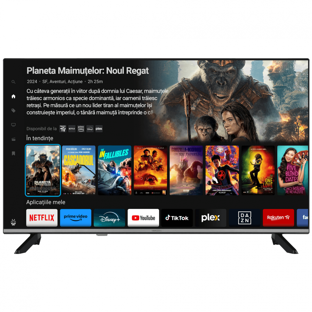 LED TV HORIZON SMART 40HL6360F/D, 40" D-LED, Full HD, DVB-S2/T2/C, CME 200Hz, TiVo, Contrast 5000:1, 300 cd/m2, 1x CI+