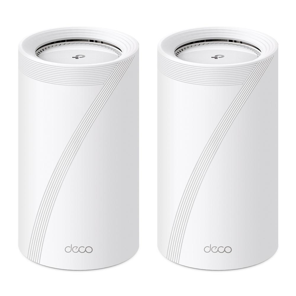 Router wireless TP-LINK Deco BE85 (2-Pack), WIFI 7, Mesh, Tri-Band