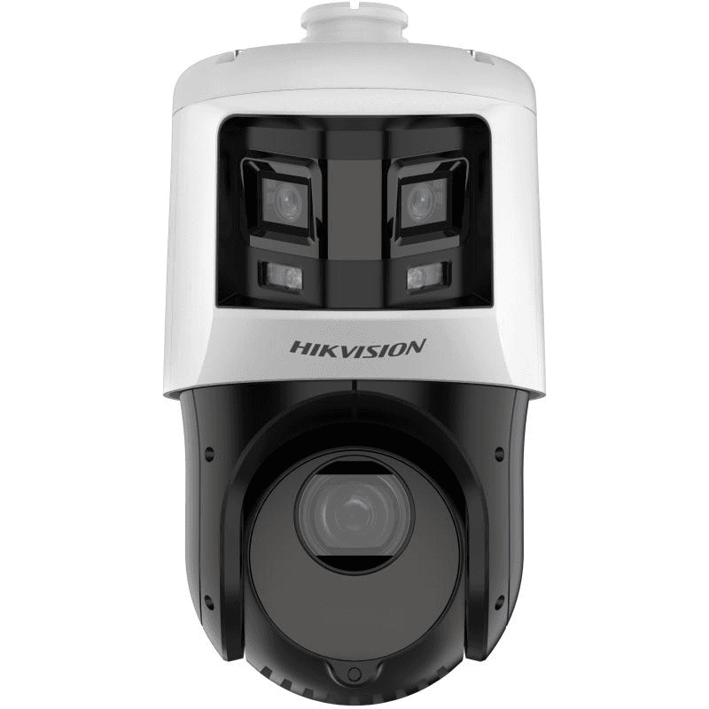 Camera de supraveghere IP TandemVu 6+4MP 25X Colorful & IR Panoramic & PTZ Hikvision DS-2SE4C425MWG-E/26(F0)