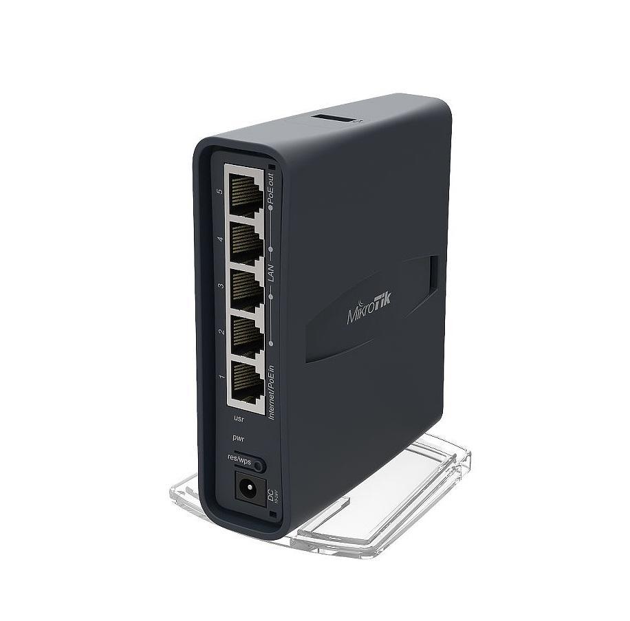WIRELESS ACCESS POINT MIKROTIK RB952UI-5AC2ND-TC, hAP ac lite tower ,5xLAN Fast Ethernet, 650MHz CPU, 64MB RAM