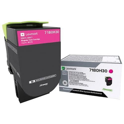 Toner Lexmark 71B0H30, Magenta