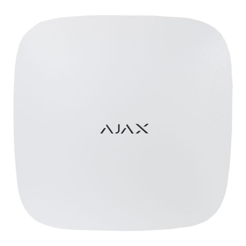 "Centrala alarma wireless AJAX HubPlus - alb; 2xSIM, 3G/2G, Ethernet, Wi-Fi - AJAX;Dispozitive conectate: 150