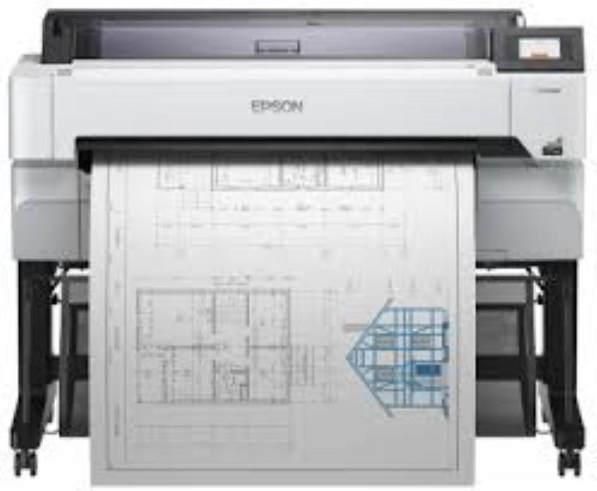 Plotter multifunctional Epson Surecolor SC-T5400M 36", (Imprimare, Scanare, Copiere) format A0, 4 culori