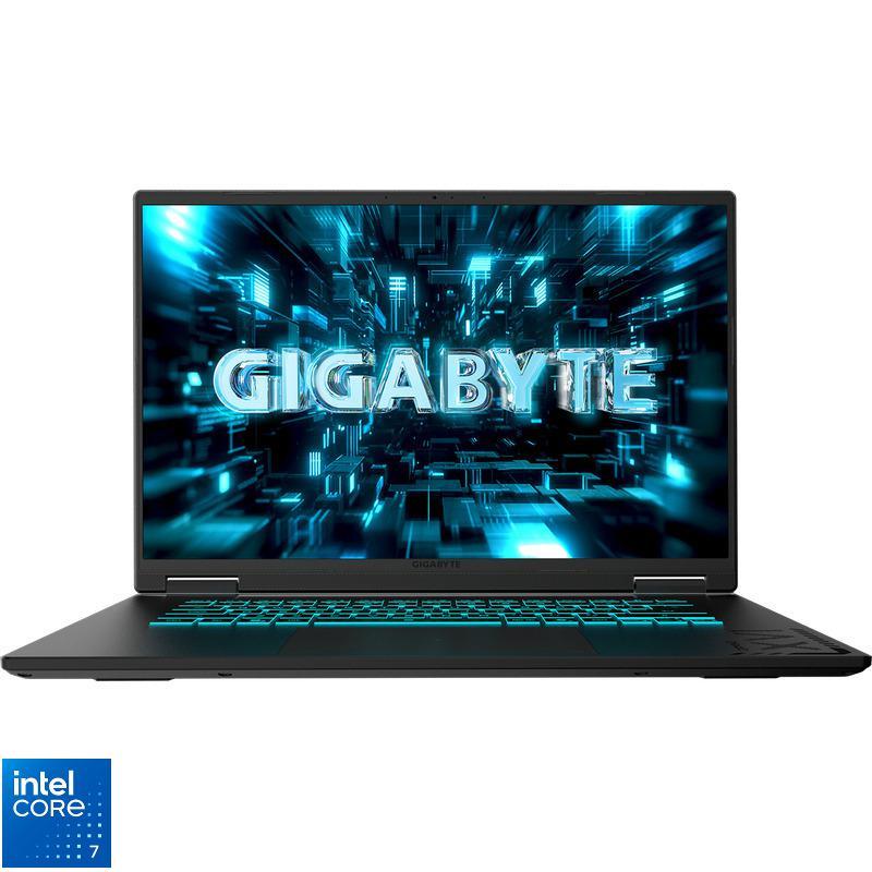 Laptop Gaming GIGABYTE A16 Pro, cu procesor Intel Core 7 240H, 16'' IPS, 32 GB DDR5, 1 TB SSD