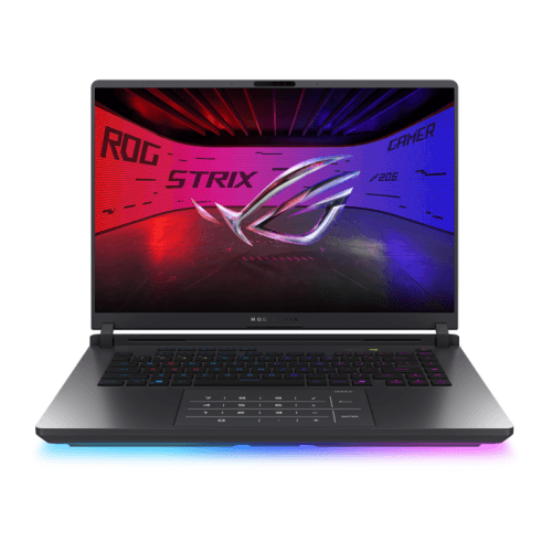 Laptop Gaming ASUS ROG Strix G16, cu procesor Intel Core Ultra 7 255HX, 16'' IPS, 32 GB DDR5, 2 TB