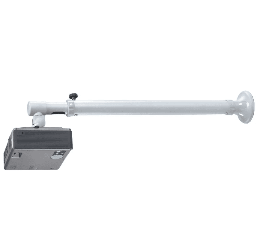 Suport pt videoproiector de perete Neomounts BEAMER-W050SILVER; suporta pana la 12kg, tip reglare full motion, tilt 90°