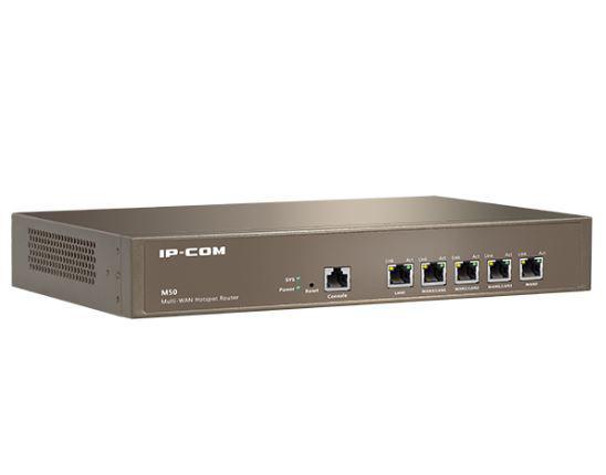IP-COM M50 Mutti-WAN Hotspot Router, Procesor: 800Mhz Dual Core, Dimensiuni: 440*285*44(mm) 512 Mb RAM, 128 Mb Flash