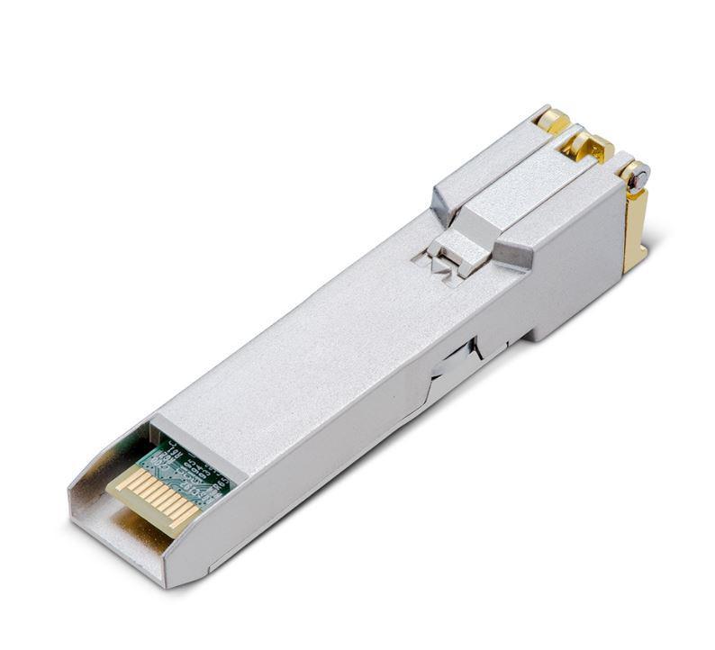 "10GBASE-T RJ45 SFP+ Module SPEC: 10Gbps RJ45 Copper Transceiver, Plug and Play with SFP+ Slot