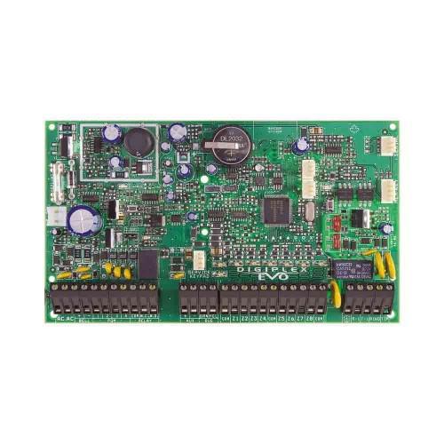 Centrala de alarma Paradox Digiplex, EVO HD PCB+CUTIE METALICA, 2x8 zone conventionale pe placa, 5xPGM