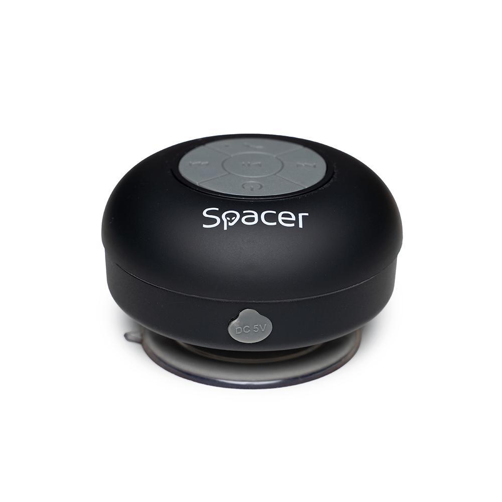 Boxa Spacer DUCKY-BK portabila, 3W RMS, control volum, acumulator 300mAh, microfon incorporat, incarcare USB
