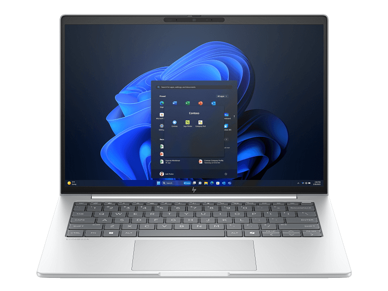 Laptop Business HP EliteBook 8 G1i, cu procesor Intel Core Ultra 5 225U, 14'' IPS, 16 GB DDR5, 512 GB