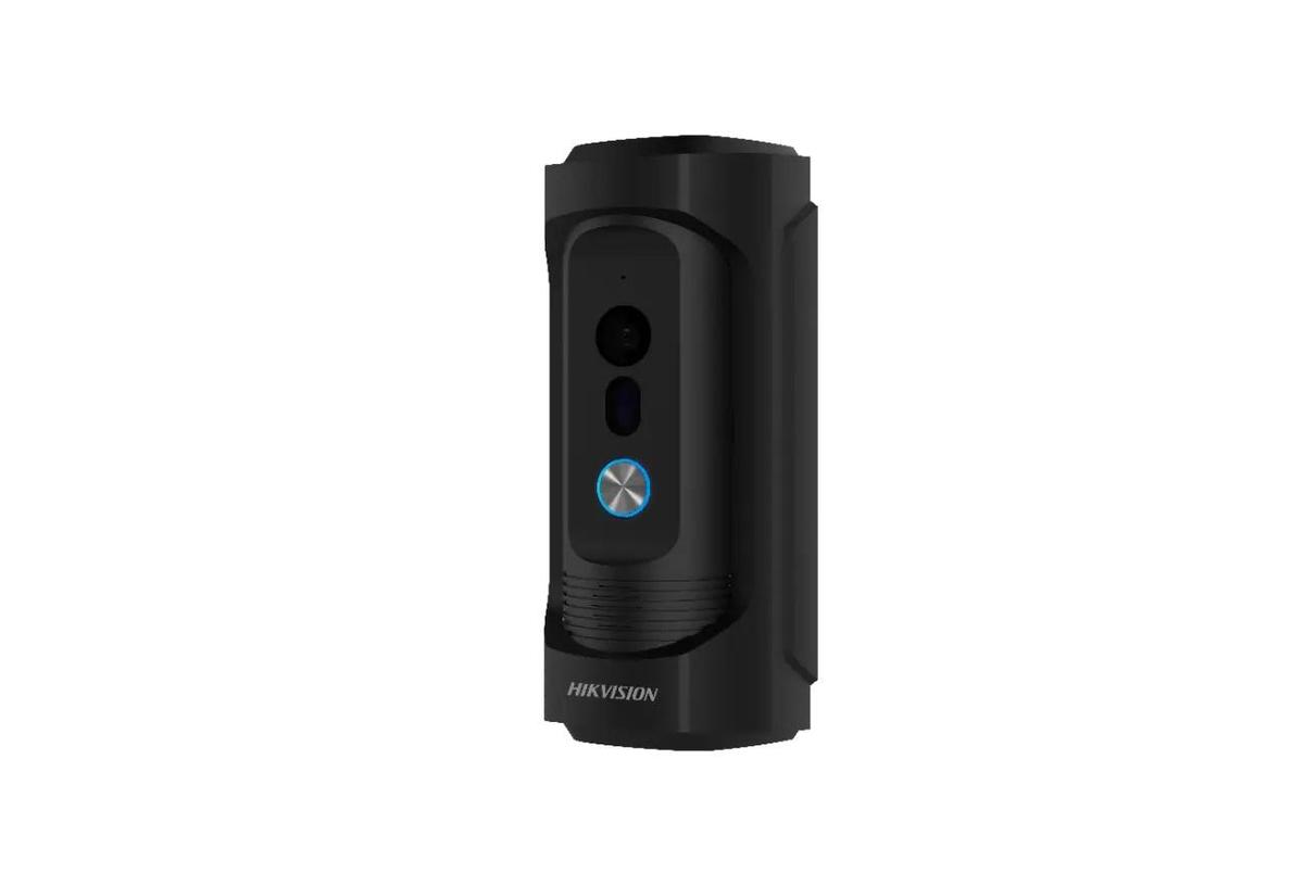 Post exterior videointerfon anti vandal Hikvision DS-KB8113-IME1(B), camera video 2MP Full HD