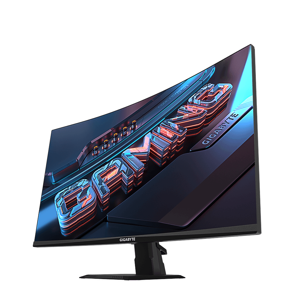 Monitor Gaming Gigabyte GS27QC, 27", 2560 x 1440 pixeli, Black, 3 ani Garantie