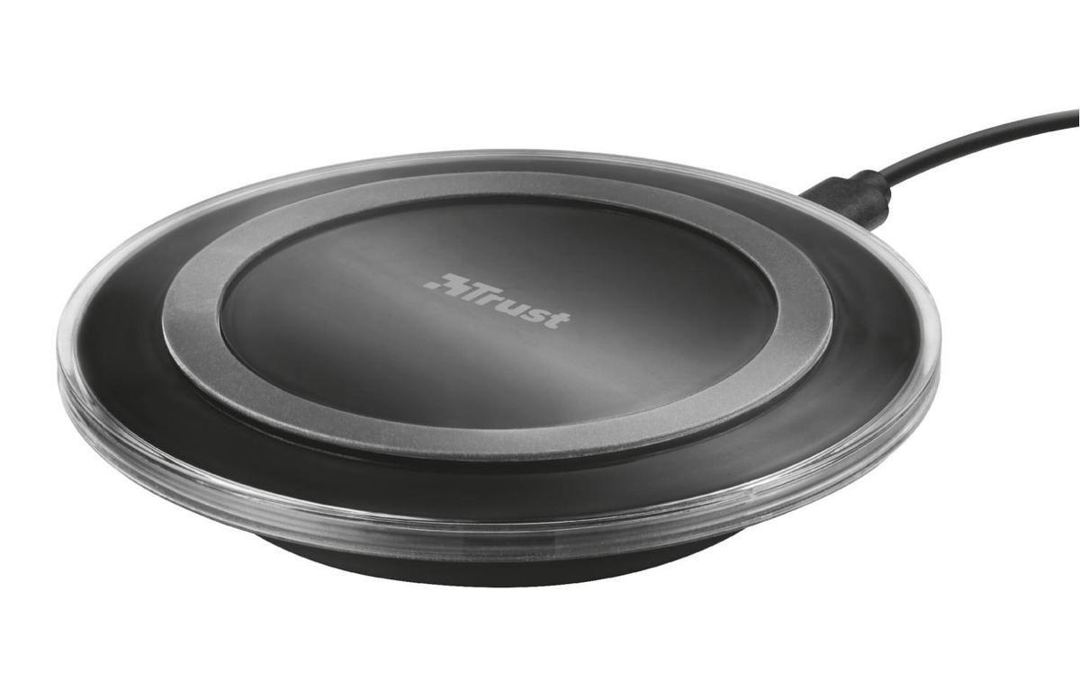 Incarcator Trust yudo  Wireless Charging Pad 5W - black micro-USB