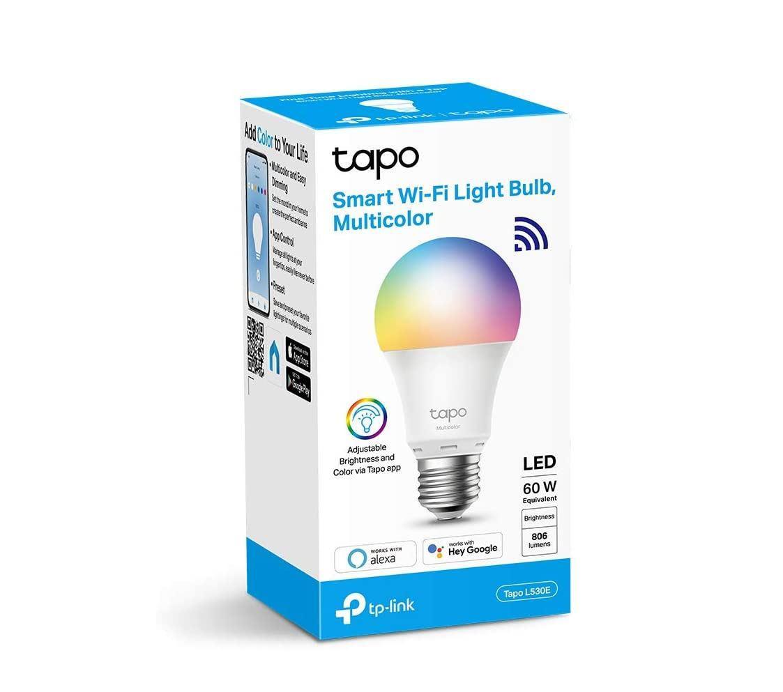 TP-Link Tapo L530E Smart bulb Multicolor Wi-Fi, E27, Wi-Fi Protocol IEEE 802.11b/g/n, Wi-Fi Frequency: 2.4 GHz Wi-Fi