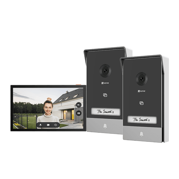 KIT VIDEINTERFON EZVIZ HP7 2-ENTRY, Senzor imagine: 1/2.7" Progressive Scan CMOS, Rezolutie 2K (2048x1296)