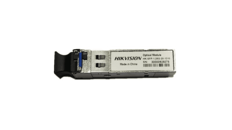 Modul SFP din seria HK-SFP-1.25G, suporta Ethernet 1.25G, alimentare 3.3 VDC dintr-o singura sursa