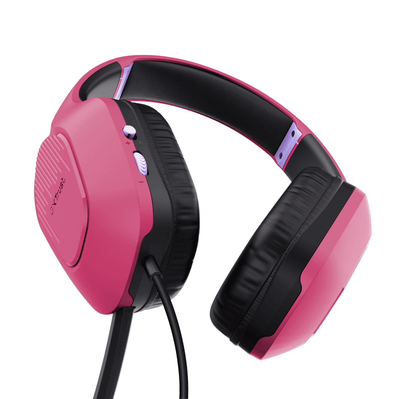 Casti Gaming Head-band Trust GXT 415P Zirox, Wired, Roz