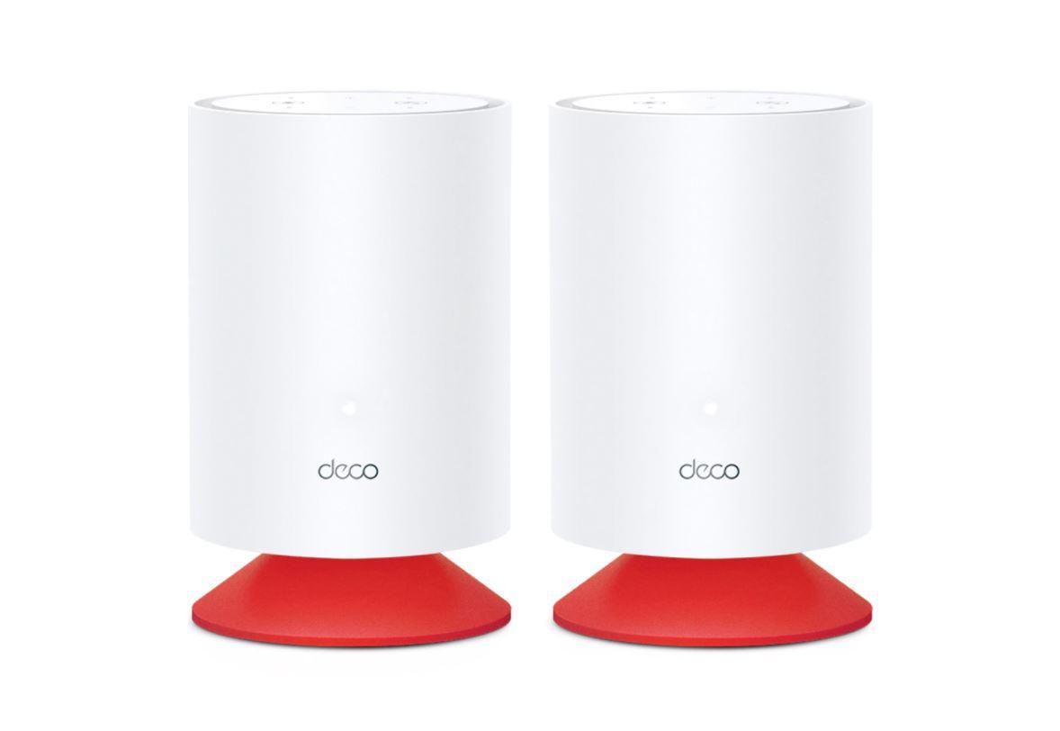 Router wireless TP-LINK Deco Voice X20 (2-pack), WIFI 6, Mesh, Dual Band