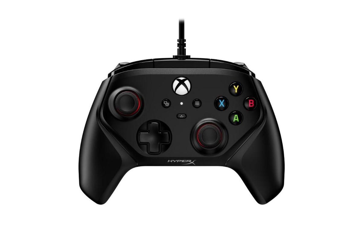 HyperX Clutch - Wireless Gaming Controller - PC / XOBX Controller, Mobile Clip, 2.4GHz Wireless Adapter