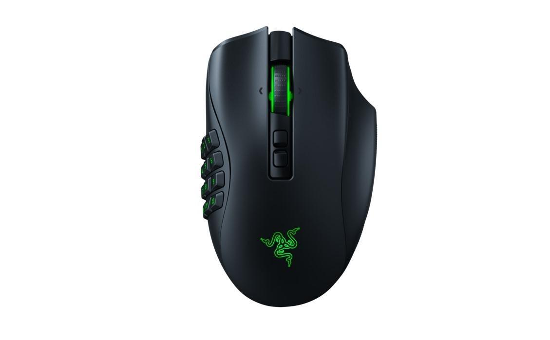 Mouse Gaming Wireless Razer Naga Pro, 20000 dpi, negru