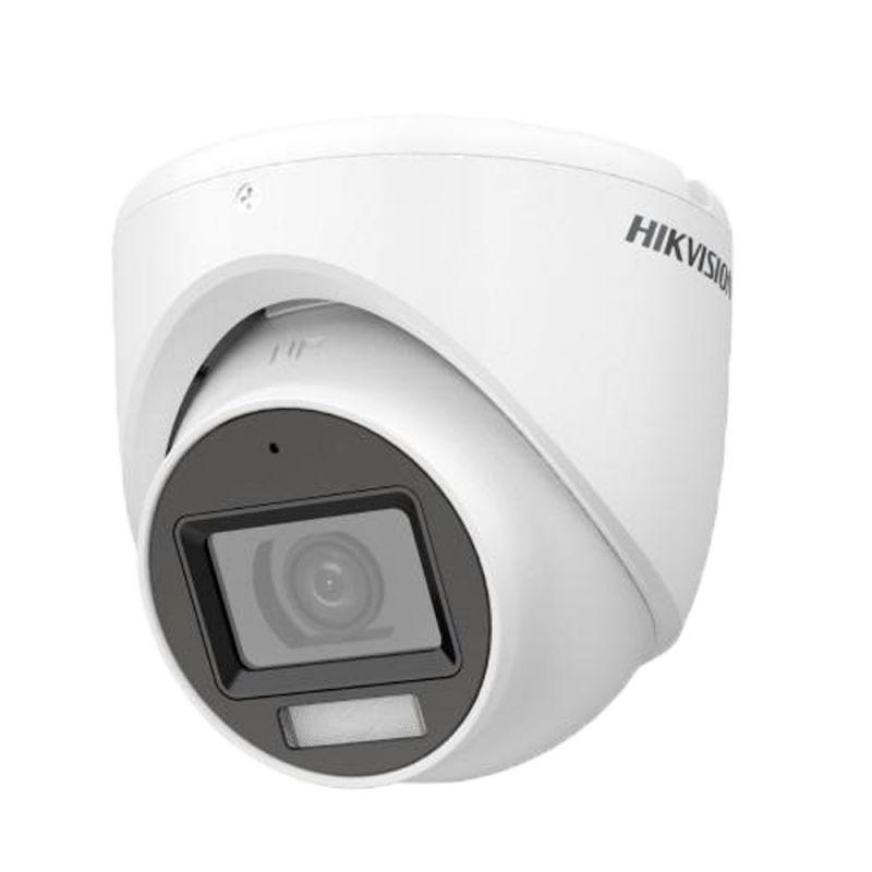 Camera Hikvision Turret Smart Hybrid Light ColorVuDS-2CE76D0T- LPFS(2.8mm); Senzor: 2 MP CMOS; Rezolutie: 1920 (H) ×