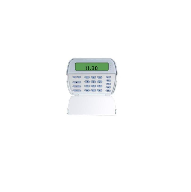 Tastatura LCD cu iconuri, DSC RFK 5501 modul receptor radio inclus, 5 taste programabile, 1 zona tastatura/1 iesire PGM