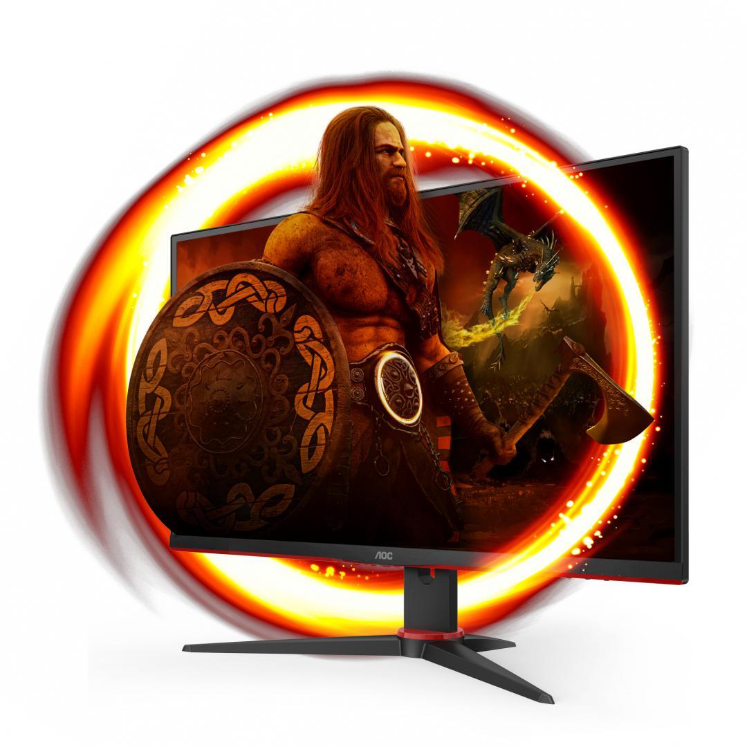 Monitor Gaming AOC 27G2ZN3/BK, 27", 1920 x 1080 pixeli, Black, 3 ani Garantie