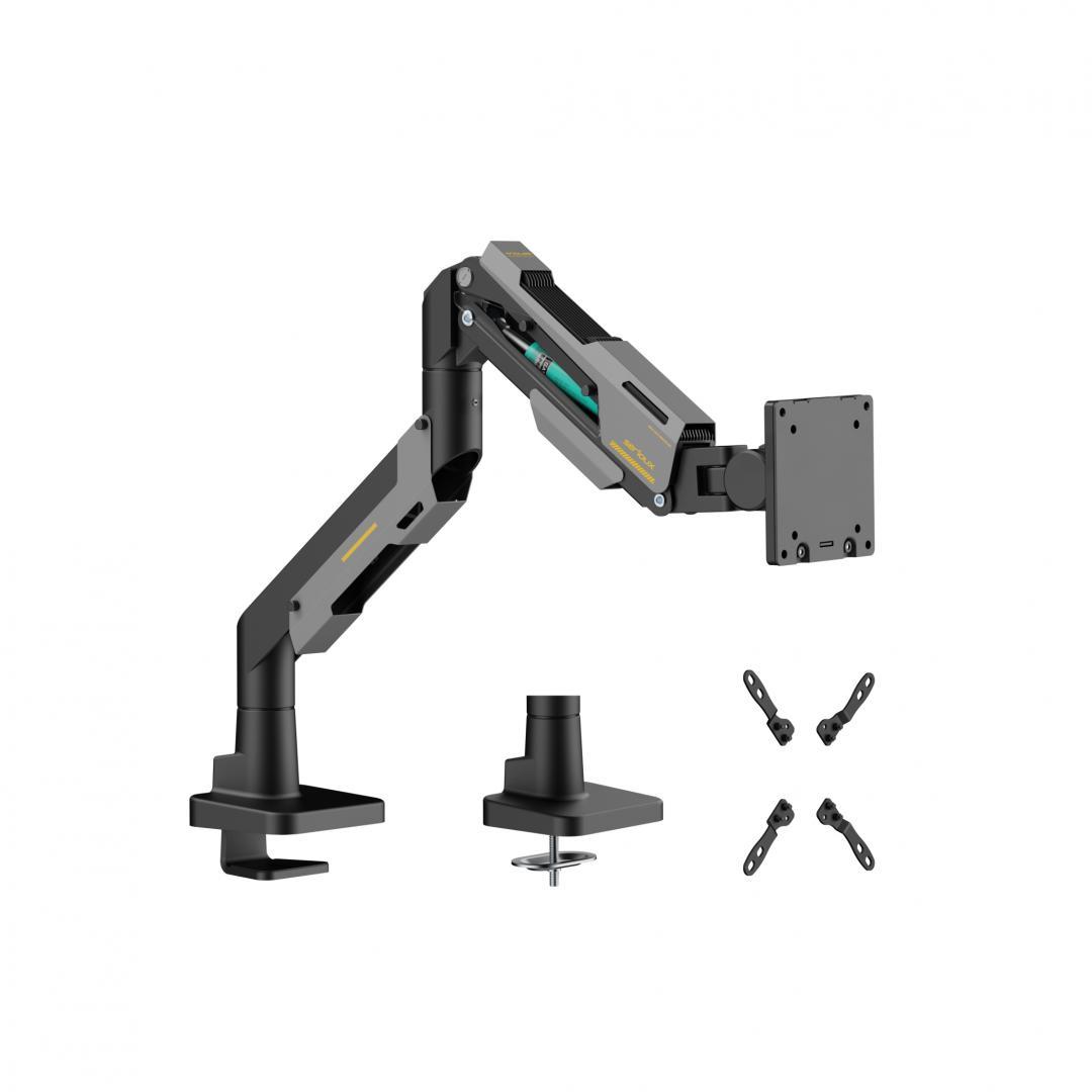 Suport monitor Serioux SRXA-MM101-C012GR, arc cu gaz, compatibilitate dimensiune ecran 24"-57"