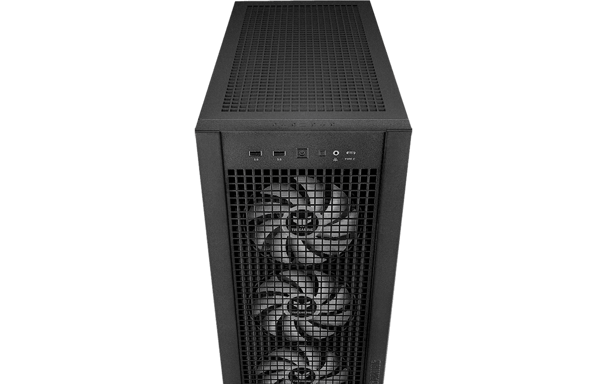 Carcasa ASUS GT302 ARGB, RGB, Mid Tower, Black