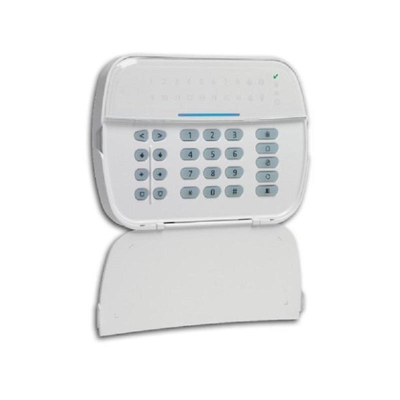 Tastatura LED cablata, DSC NEO-LED, 16 zone, 5 butoane cu functionalitate programabila
