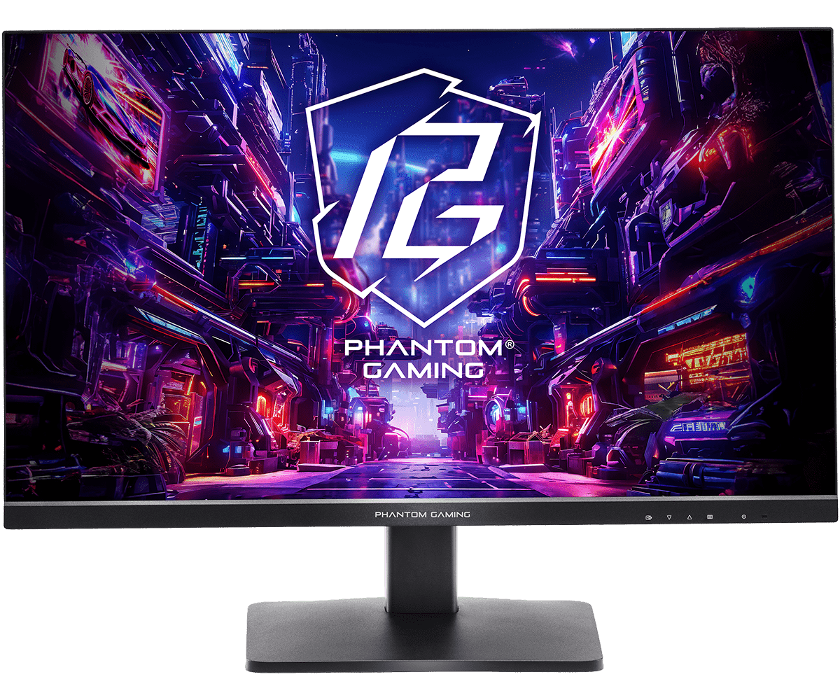 Monitor Commercial ASRock Phantom Gaming PG27QFT1B, 27", 2560 x 1440 pixeli, Black, 2 ani Garantie