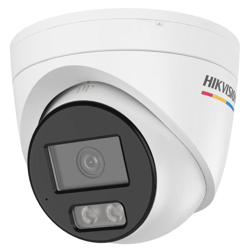Camera de supraveghere IP Turret 4MP ColorVu 3.0 Hikvision DS-2CD1347G3H-LIUF/SL(2.8MM), lentila fixa 2.8mm