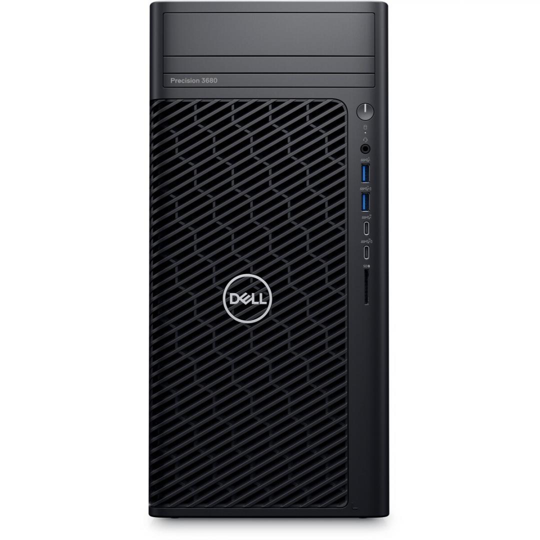 Desktop Workstation Dell Precision 3680 Tower cu procesor Intel Core i9 14900K pana la 6 GHz, 32 GB DDR5
